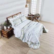 Edredom + Jogo de Cama Afeto 400 Fios King 05 Peça 100% Poliéster - York