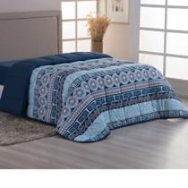 Edredom King 100% Algodão Dupla Face Malha Penteada Antialérgico