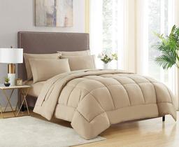 Edredom King All Season Sweet Home Collection - Cor Taupe