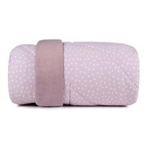Edredom King Altenburg Blend Malha Bits Rosa