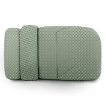 Edredom King Altenburg Toque Acetinado Slim Verde