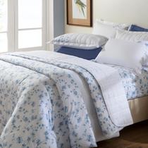 Edredom King Percal 200 Fios Kacyumara Vida Bela Azuri Edredom King Percal 200 Fios Kacyumara Vida Bela Azuri