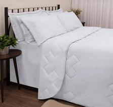 Edredom King Sonata Branco 1pc