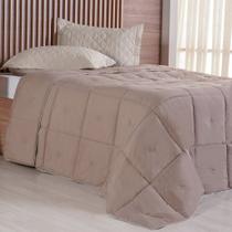 Edredom King Toque de Plumas 260 Fios New 240x260cm Edredom King Toque de Plumas 260 Fios New 240x260cm