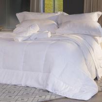 Edredom King Toque de Plumas Suíte 260x280cm Poliéster Branco Tessi Edredom King Toque de Plumas Suíte 260x280cm Poliéster Branco Tessi