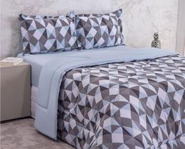 Edredom Malha Bella Enxovais Queen 1 Peça