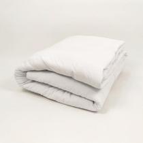 Edredom Mini Cama em Malha 100% Algodão Branco Arrumadinho Enxovais Edredom Mini Cama em Malha 100% Algodão Branco Arrumadinho Enxovais