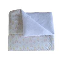 Edredom Mini Cama Estampado 100% Algodão Arco-Íris Arrumadinho Enxovais