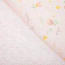 Edredom p/ berco papi compose dupla face 1,30m x 85cm contem 01 un - Edredom p/ berco papi compose dupla face 1,30m x 85cm contem 01 un -