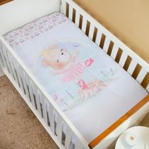 Edredom Para Berço Americano Sublimado - Ursinha Lovely