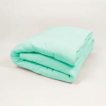 Edredom para Cama Júnior em Malha 100% Algodão Verde Arrumadinho Enxovais Edredom para Cama Júnior em Malha 100% Algodão Verde Arrumadinho Enxovais