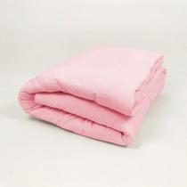 Edredom para Cama Solteiro Júnior em Malha 100% Algodão Rosa Arrumadinho Enxovais Edredom para Cama Solteiro Júnior em Malha 100% Algodão Rosa Arrumadinho Enxovais