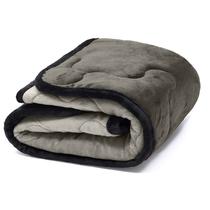Edredom Plush para Pet Bouton Microfibra Flannel Dupla Face 80cm x 90cm Chocolate Edredom Plush para Pet Bouton Microfibra Flannel Dupla Face 80cm x 90cm Chocolate