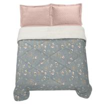EDREDOM PLUSH SHERPA CASAL - Hedrons 2,20 x 2,35m EDREDOM PLUSH SHERPA CASAL - Hedrons 2,20 x 2,35m