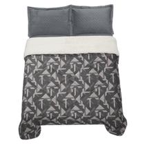 EDREDOM PLUSH SHERPA CASAL - Hedrons 2,20 x 2,35m