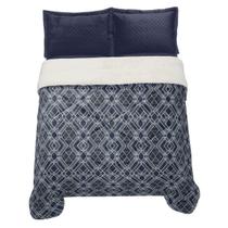 EDREDOM PLUSH SHERPA CASAL - Hedrons 2,20 x 2,35m EDREDOM PLUSH SHERPA CASAL - Hedrons 2,20 x 2,35m