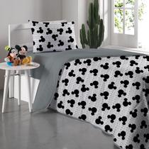 Edredom Portallar Solteiro Malha 100% Algodão Disney Mickey In Love 1,50mx220m Cinza Edredom Portallar Solteiro Malha 100% Algodão Disney Mickey In Love 1,50mx220m Cinza