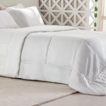 Edredom prime queen 2,20m x 2,40m branco