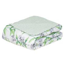 Edredom Queen 180 Fios Estampado Verde - Andreza