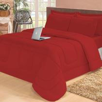 Edredom Queen Aconchego Dupla Face 2,4 X 2,1 Metros Casa Dona