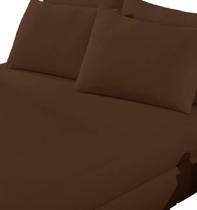 Edredom Queen Aconchego Dupla Face Marrom - 6 Peças Edredom Queen Aconchego Dupla Face Marrom - 6 Peças