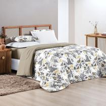 Edredom Queen Algodão Malha Quality 01 Peça Blossom