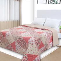 Edredom Queen Antialérgico Dupla Face Estampado 240x215cm - BF Colchões