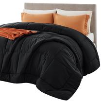 Edredom Queen Bedsure com Inserção - Acolchoado e Preto Edredom Queen Bedsure com Inserção - Acolchoado e Preto