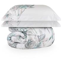 Edredom Queen com Fronhas 300 Fios Mata Atlântica - Naturalle Fashion Edredom Queen com Fronhas 300 Fios Mata Atlântica - Naturalle Fashion