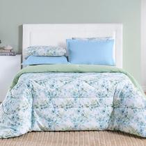 Edredom Queen Cotton Select Dupla Face Algodão Percale 200