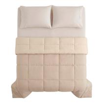 Edredom Queen Dupla Face Extra Soft Micro Percal Bf Colchões