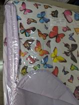 Edredom Queen em Algodão. Medidas 2,40 x 2,30/ Enchimento em poliéster