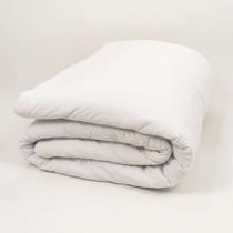 Edredom Queen em Malha 100% Algodão Branco Arrumadinho Enxovais Edredom Queen em Malha 100% Algodão Branco Arrumadinho Enxovais