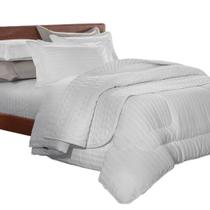 Edredom Queen Kacyumara Lazio 300 Fios Luxor Branco - 7657