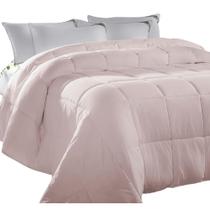 Edredom Queen Kacyumara Toque de Pétalas 240x25 cm Rose 3554