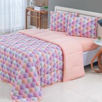 Edredom Queen Malha 100% Algodão 1 PEÇA