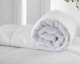 Edredom Queen Toque de Pétalas Branco Kacyumara