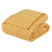 Edredom Queen Unique Dupla Face Micropercal 200 Fios 1 Peça - Amarelo Edredom Queen Unique Dupla Face Micropercal 200 Fios 1 Peça - Amarelo