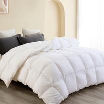 Edredom SNOWMAN Premium Down King Size 1300g 106x90cm branco