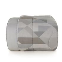 Edredom Solteiro 160 Fios Karsten Dupla Face Blasius Cinza