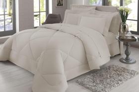 Edredom Solteiro 300 Fios Naturalle Liso Acetinado Fendi