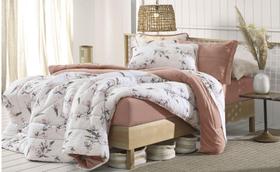 Edredom Solteiro Blend Malha Botanic Lux Altenburg
