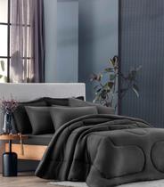 Edredom Solteiro Fusion Vivaldi Cinza