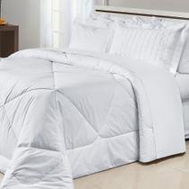 Edredom Solteiro Glass 1Pç 200 Fios 100% Algodão Várias Cores