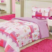 Edredom Solteiro Infantil Kids Estampado Ballet