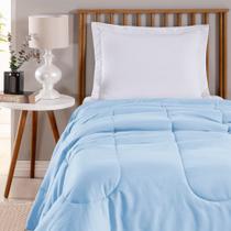 Edredom Solteiro Liso Dupla Face 240 x 180cm Criarte Juma