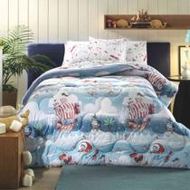 Edredom Solteiro Malha Altenburg Infantil 100% Algodão