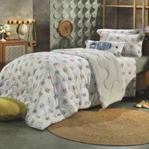 Edredom Solteiro Malha Altenburg Infantil Algodão Cyberfofos