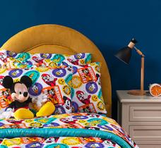 Edredom Solteiro Personagens Andreza Disney 2025 Reversível