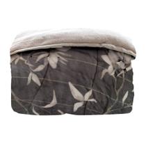 Edredom Solteiro Plush Inove Estampado - Hedrons